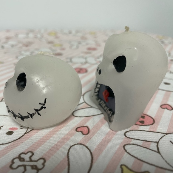 Jack Skellington Halloween Nightmare Before Christmas Mini Candles - Picture 3 of 6